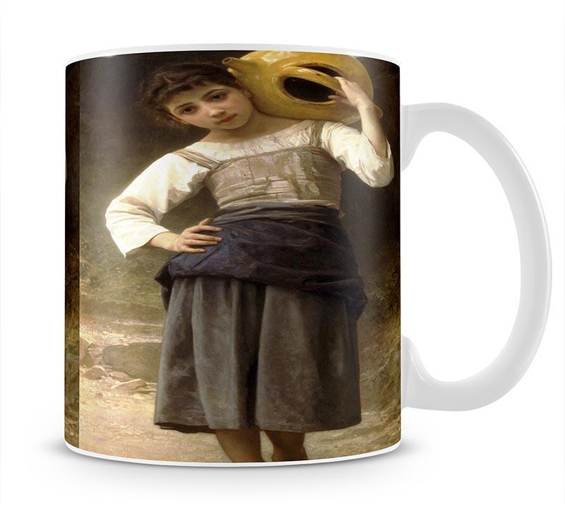Young Girl Going to the Spring By Bouguereau Mug - Canvas Art Rocks - 1