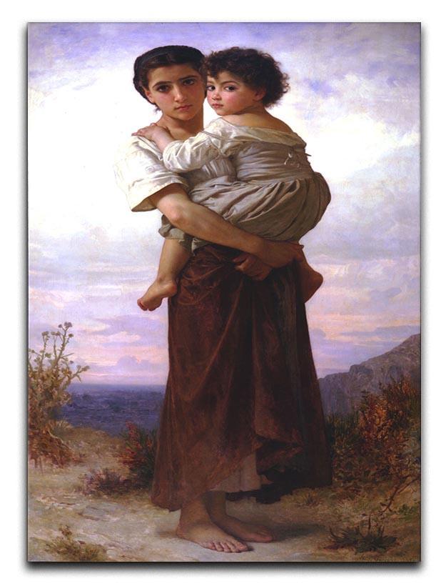 Young Gypsies By Bouguereau Canvas Print or Poster  - Canvas Art Rocks - 1