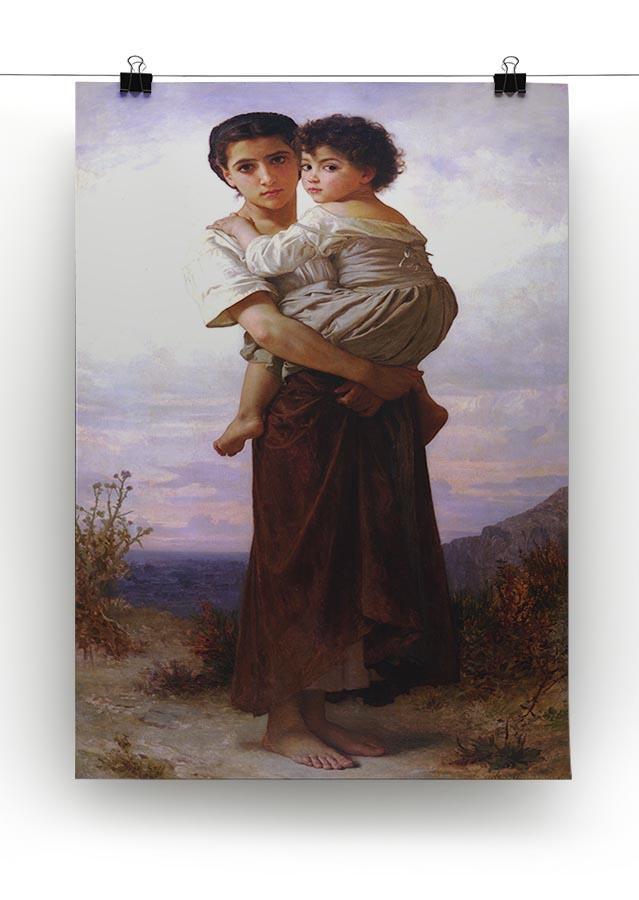 Young Gypsies By Bouguereau Canvas Print or Poster - Canvas Art Rocks - 2