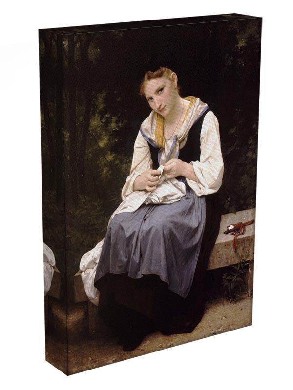 Young Worker By Bouguereau Canvas Print or Poster - Canvas Art Rocks - 3