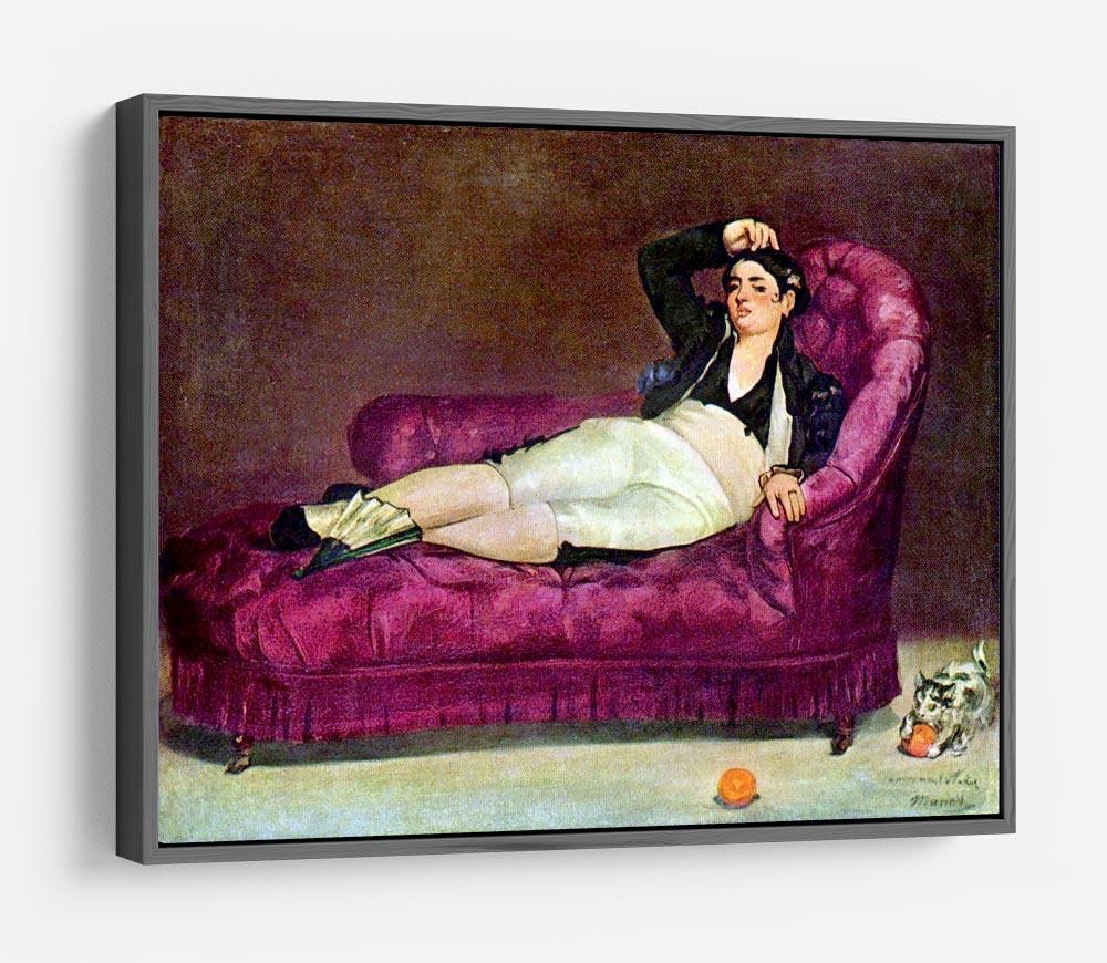 Young woman in Spanish dress by Manet HD Metal Print