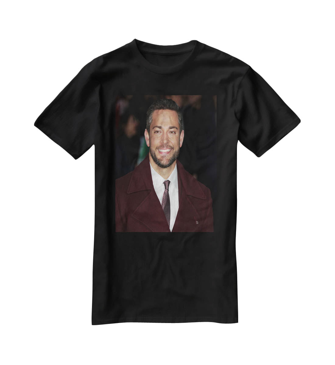 Zachary Levi T-Shirt - Canvas Art Rocks - 1