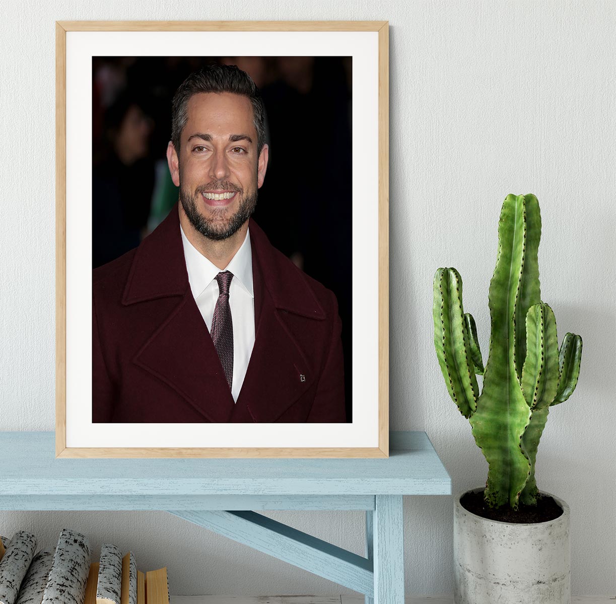 Zachary Levi Framed Print - Canvas Art Rocks - 3