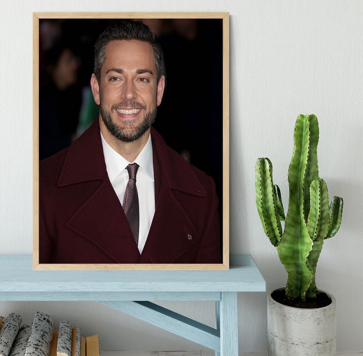 Zachary Levi Framed Print - Canvas Art Rocks - 4