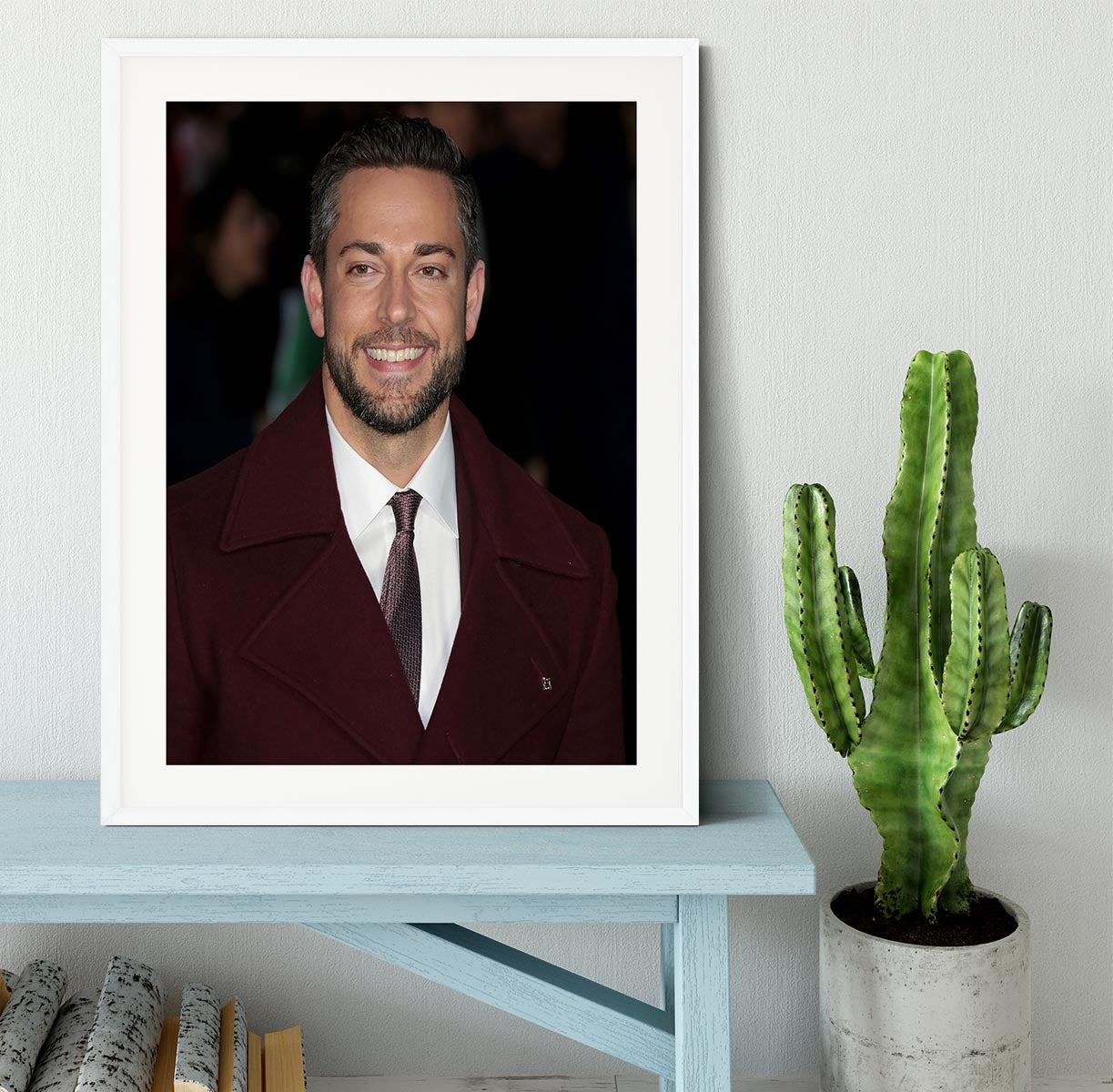 Zachary Levi Framed Print - Canvas Art Rocks - 5