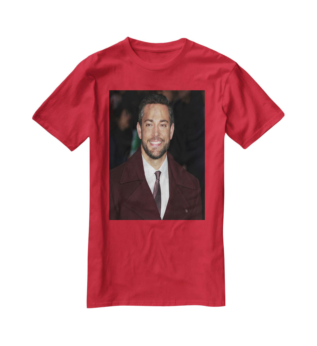 Zachary Levi T-Shirt - Canvas Art Rocks - 4