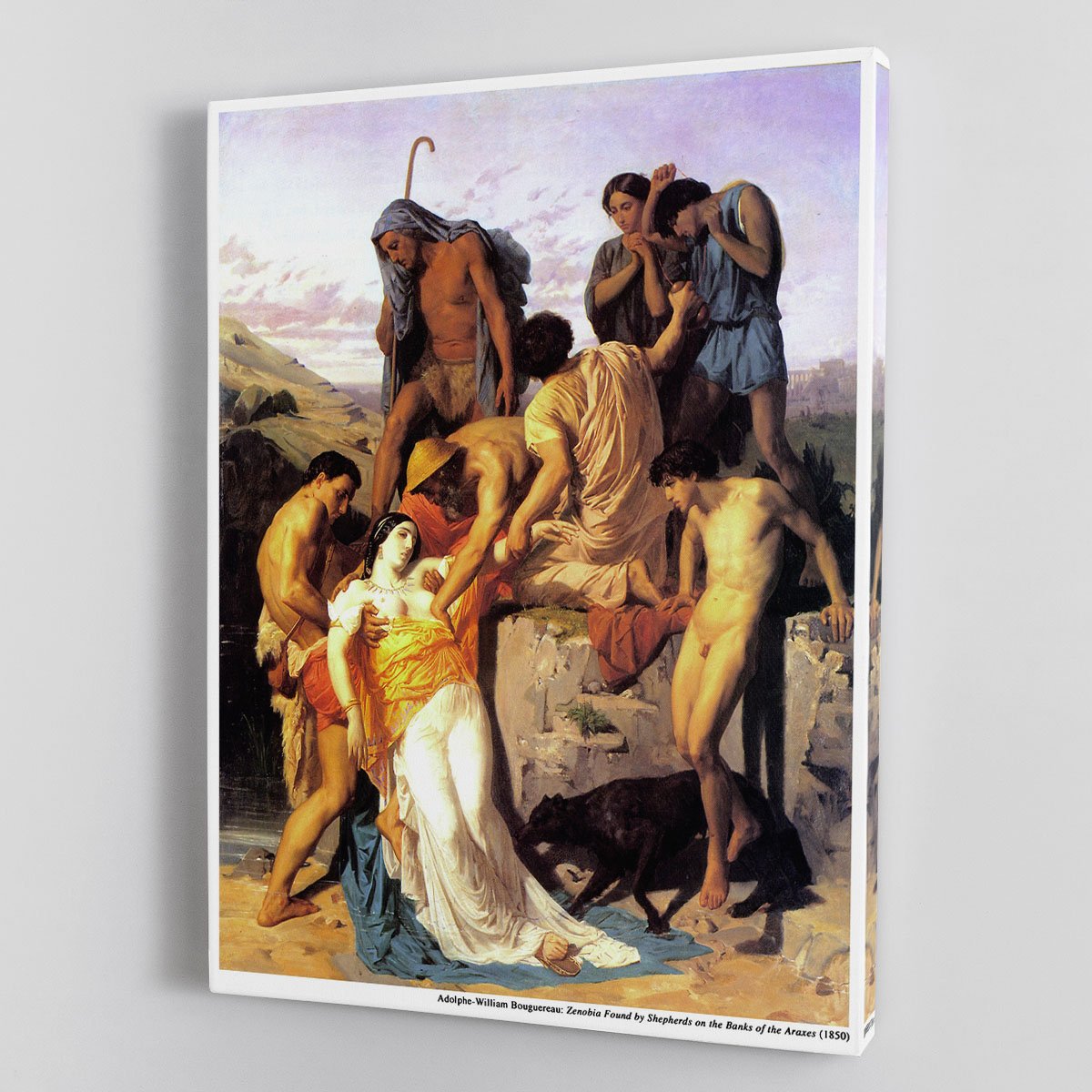 Zenobia 1850 By Bouguereau Canvas Print or Poster
