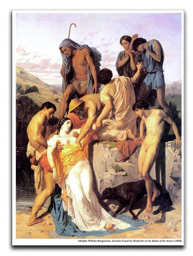 Zenobia 1850 By Bouguereau Canvas Print or Poster  - Canvas Art Rocks - 1