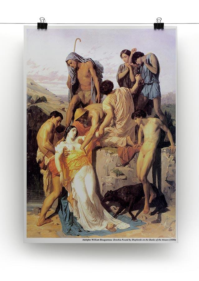 Zenobia 1850 By Bouguereau Canvas Print or Poster - Canvas Art Rocks - 2