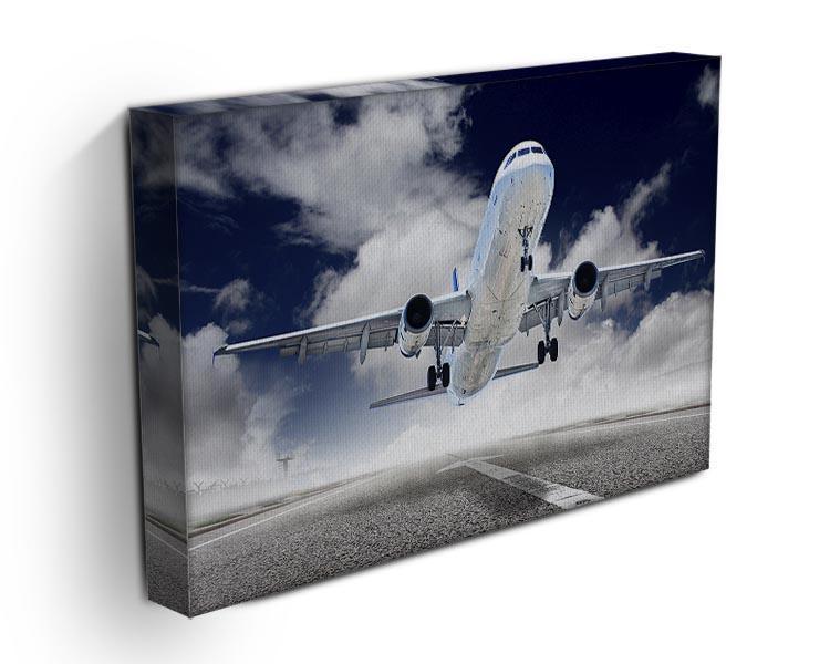 airplane take-off Canvas Print or Poster - Canvas Art Rocks - 3