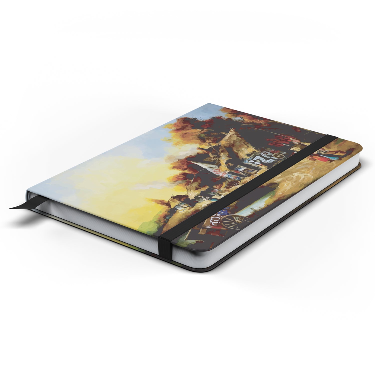 banksy Countryside Graffiti Notebook