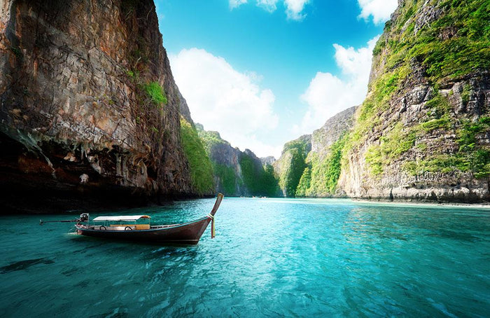 bay at Phi phi island in Thailand Wall Mural Wallpaper