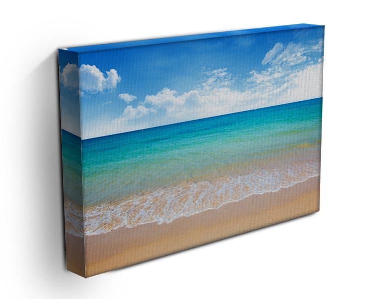 beach and tropical sea Canvas Print or Poster - Canvas Art Rocks - 3