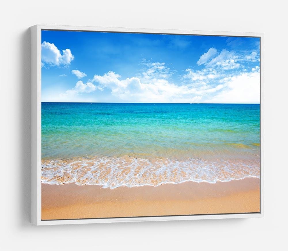 beach and tropical sea HD Metal Print - Canvas Art Rocks - 7