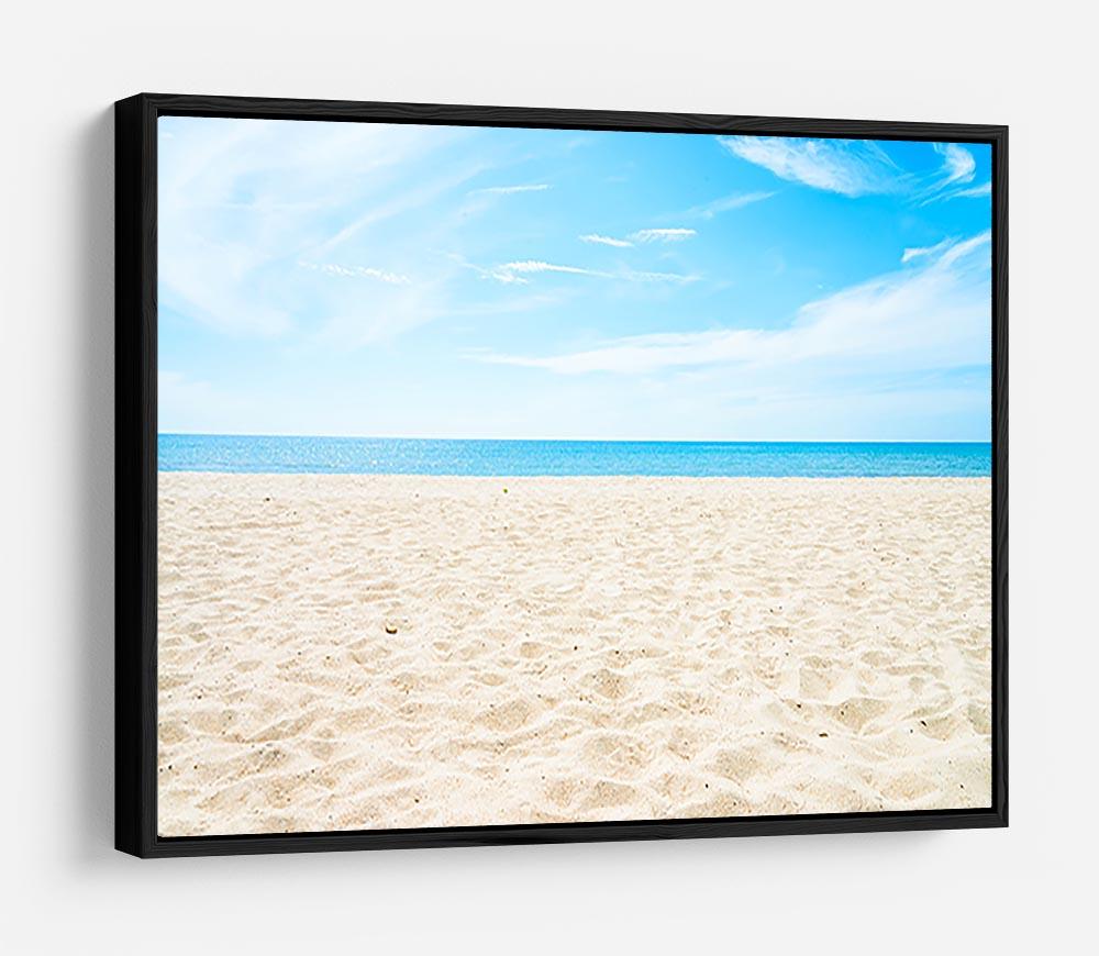 beach background with copy space HD Metal Print - Canvas Art Rocks - 6