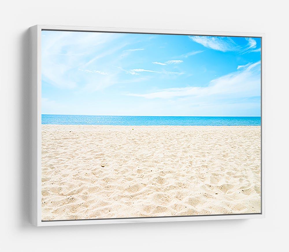 beach background with copy space HD Metal Print - Canvas Art Rocks - 7