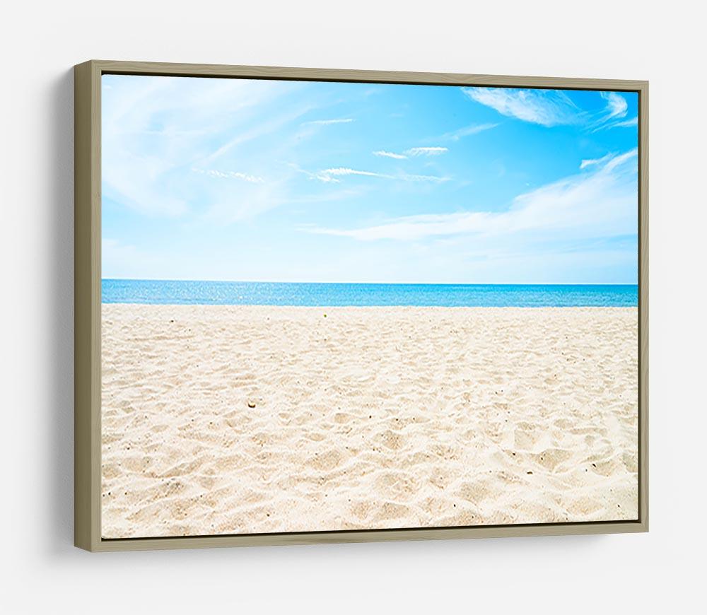 beach background with copy space HD Metal Print - Canvas Art Rocks - 8