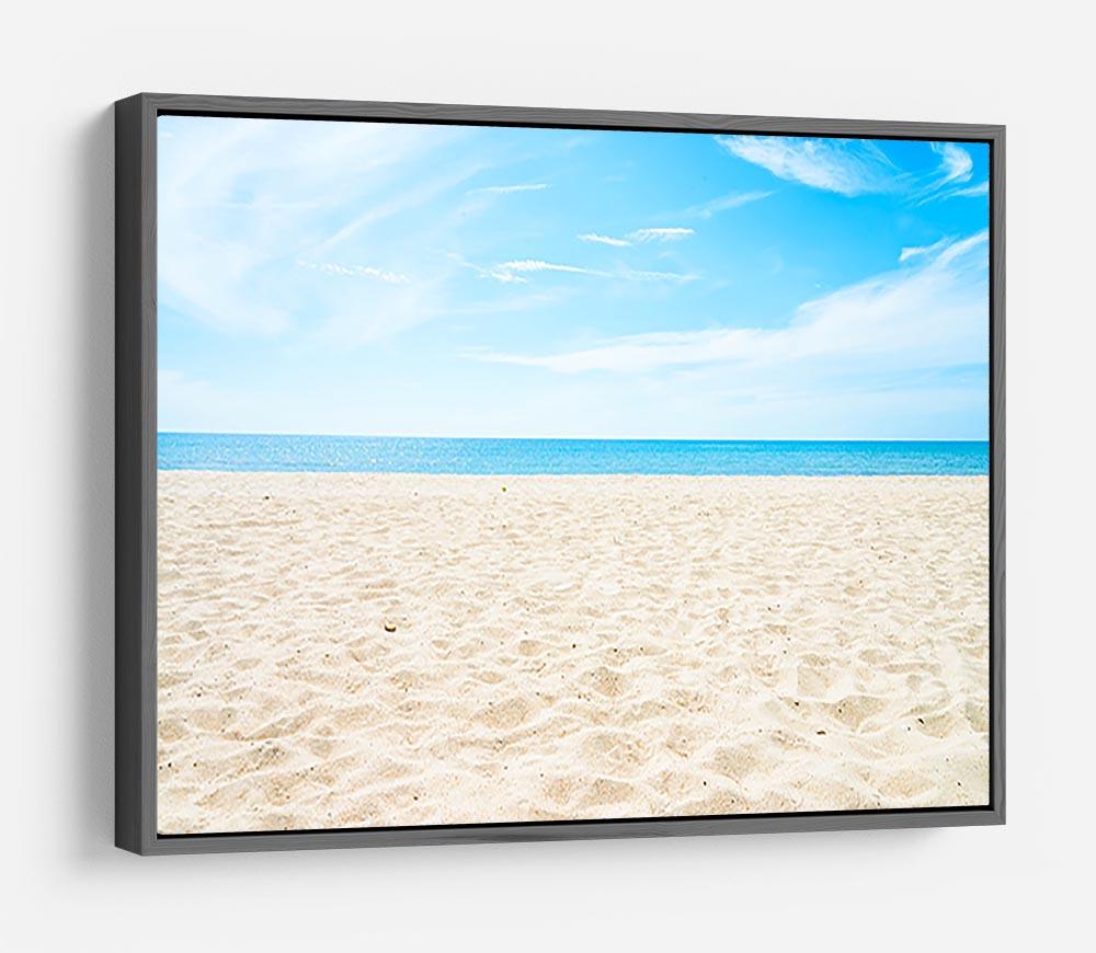 beach background with copy space HD Metal Print - Canvas Art Rocks - 9