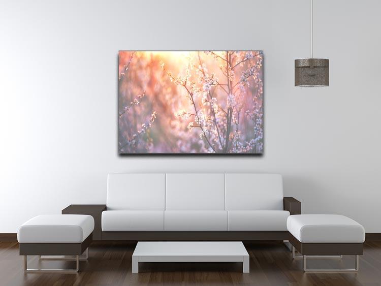 blooming tree and sun flare Canvas Print or Poster - Canvas Art Rocks - 4