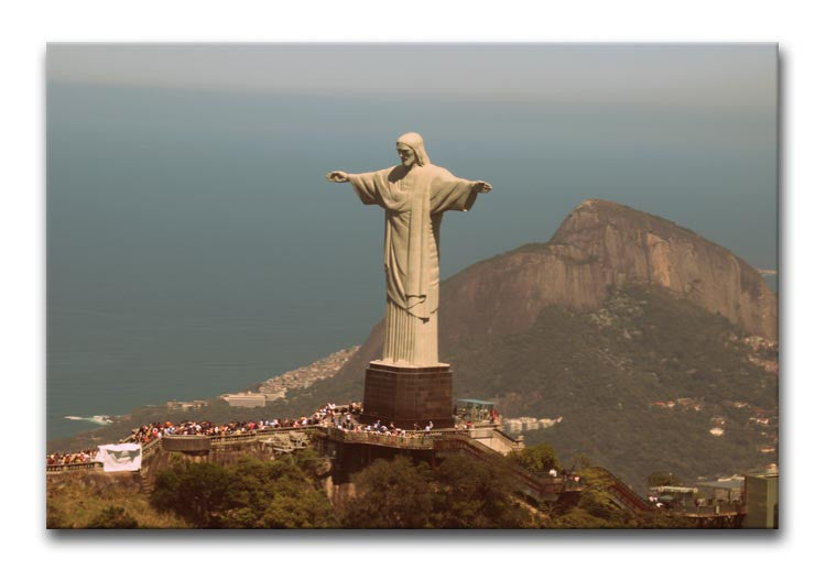 Christ De Redeemer Print - Canvas Art Rocks - 5