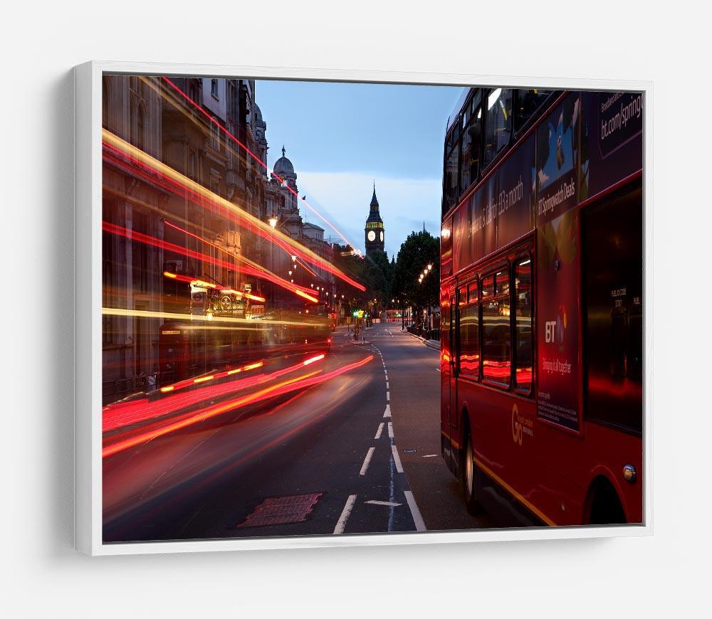 dawn breaking over the city of westminster HD Metal Print