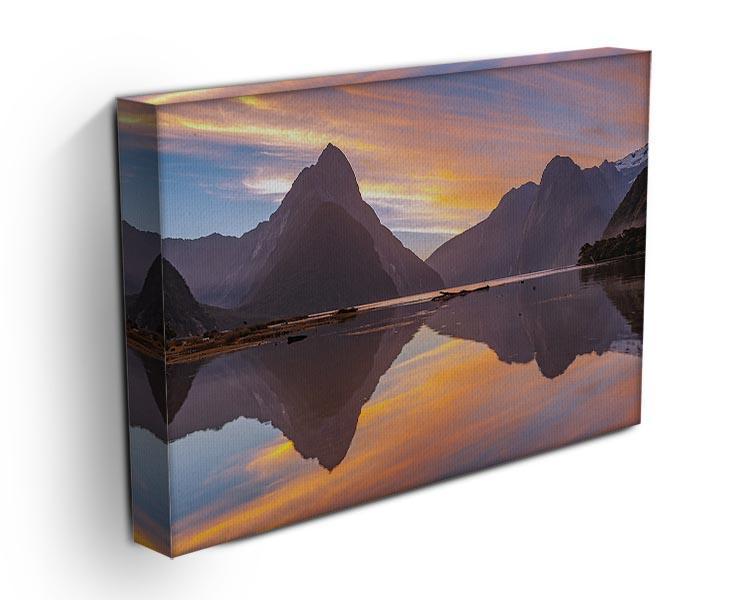 high mountain glacier at milford sound Canvas Print or Poster - Canvas Art Rocks - 3