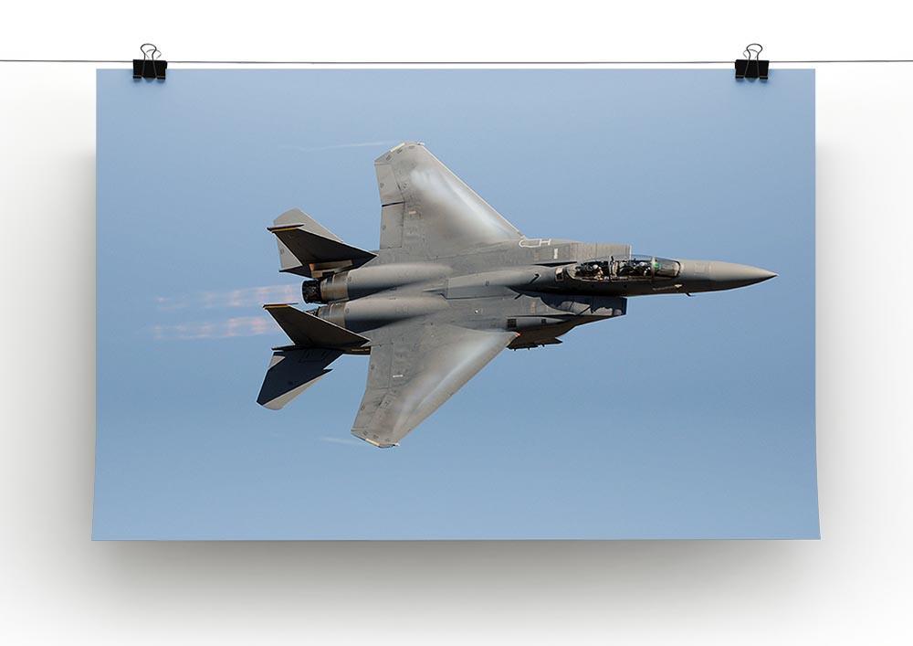jet at high speed Canvas Print or Poster - Canvas Art Rocks - 2