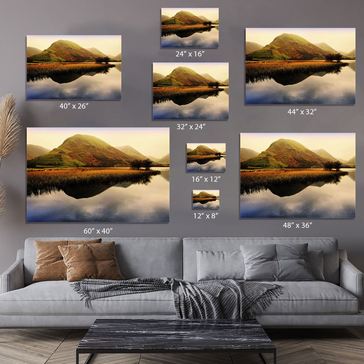 lake district Canvas Print or Poster