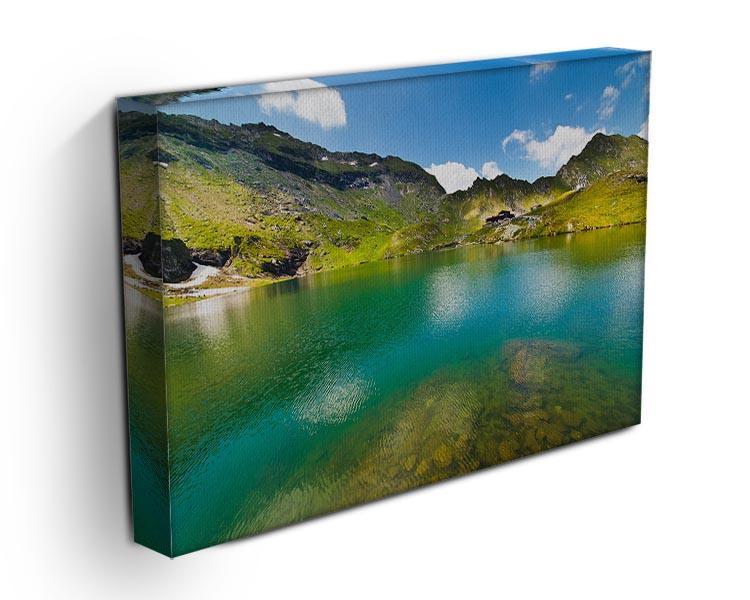landscape from Balea Lake Canvas Print or Poster - Canvas Art Rocks - 3