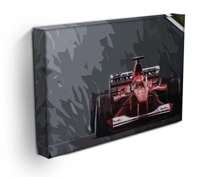 Michael Schumacher Formula 1 Print - Canvas Art Rocks - 3