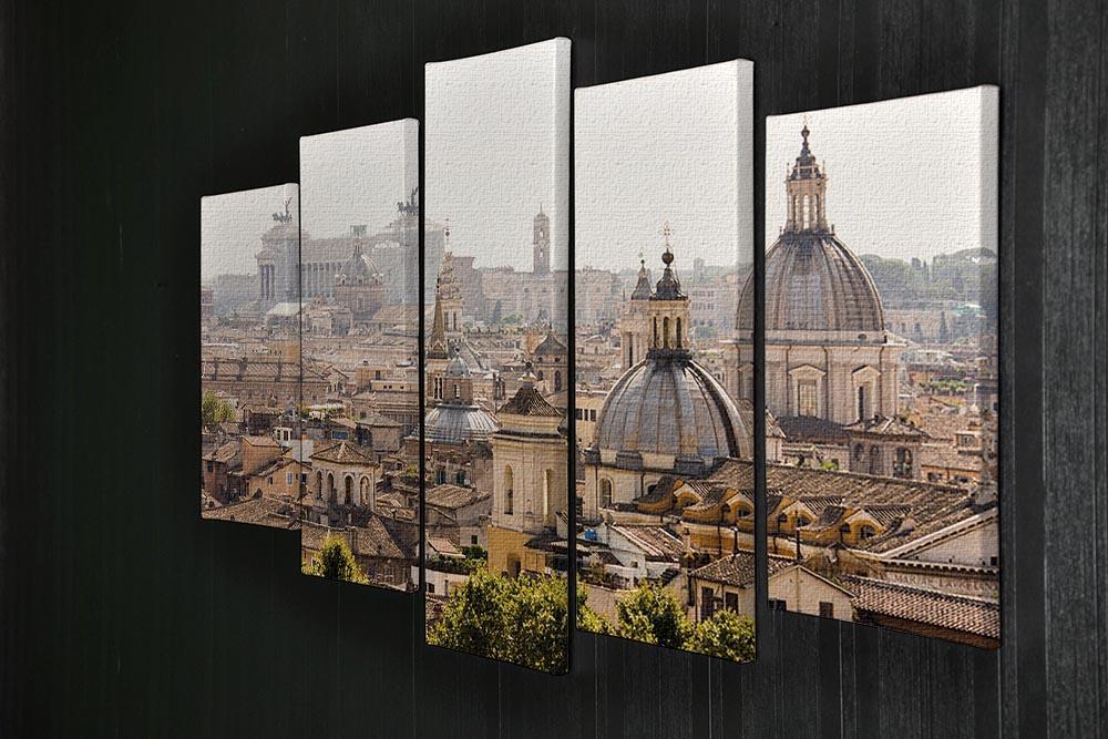 monument and several domes 5 Split Panel Canvas  - Canvas Art Rocks - 2