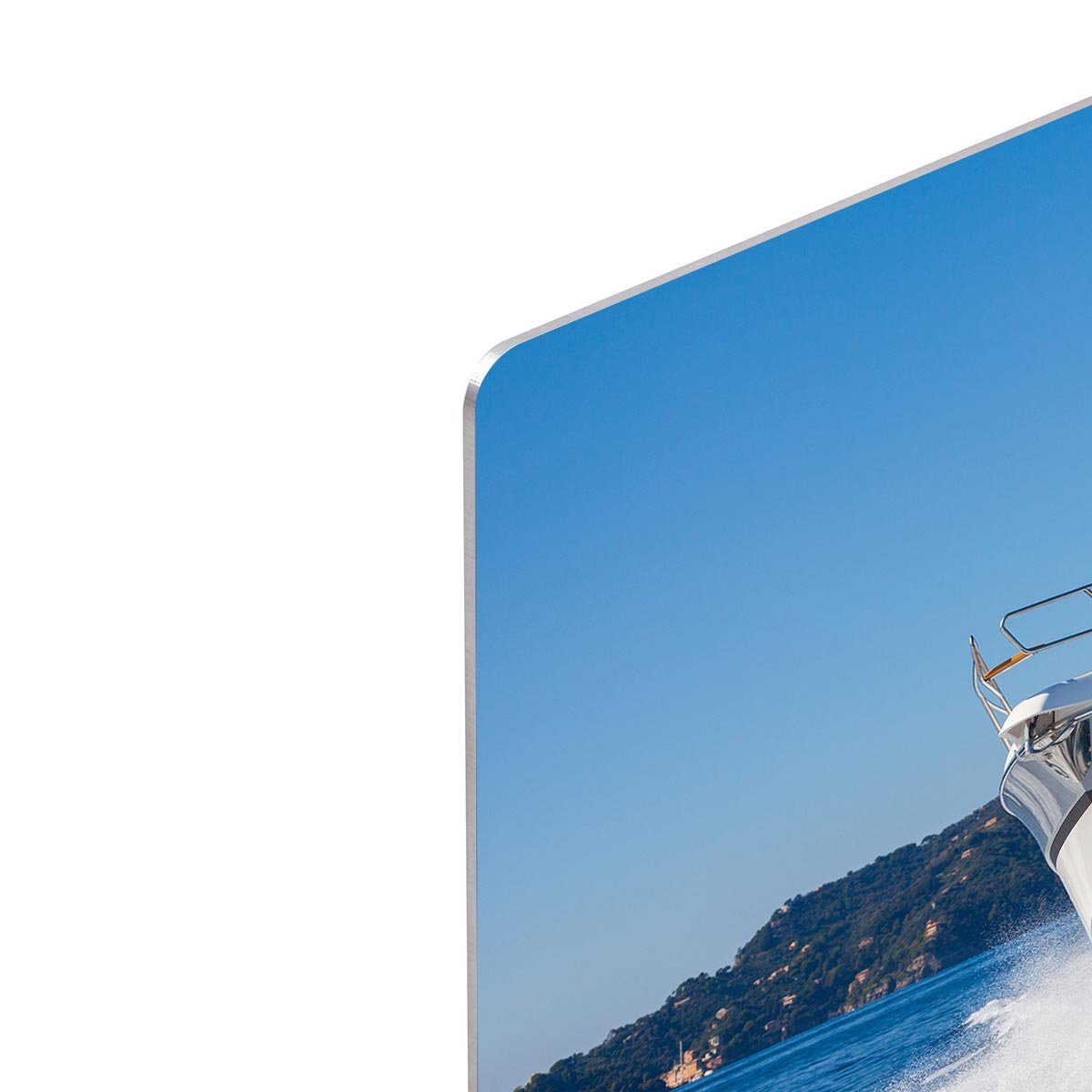 motor boat yachts Italy HD Metal Print