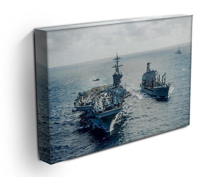 navy crossing the ocean Canvas Print or Poster - Canvas Art Rocks - 3