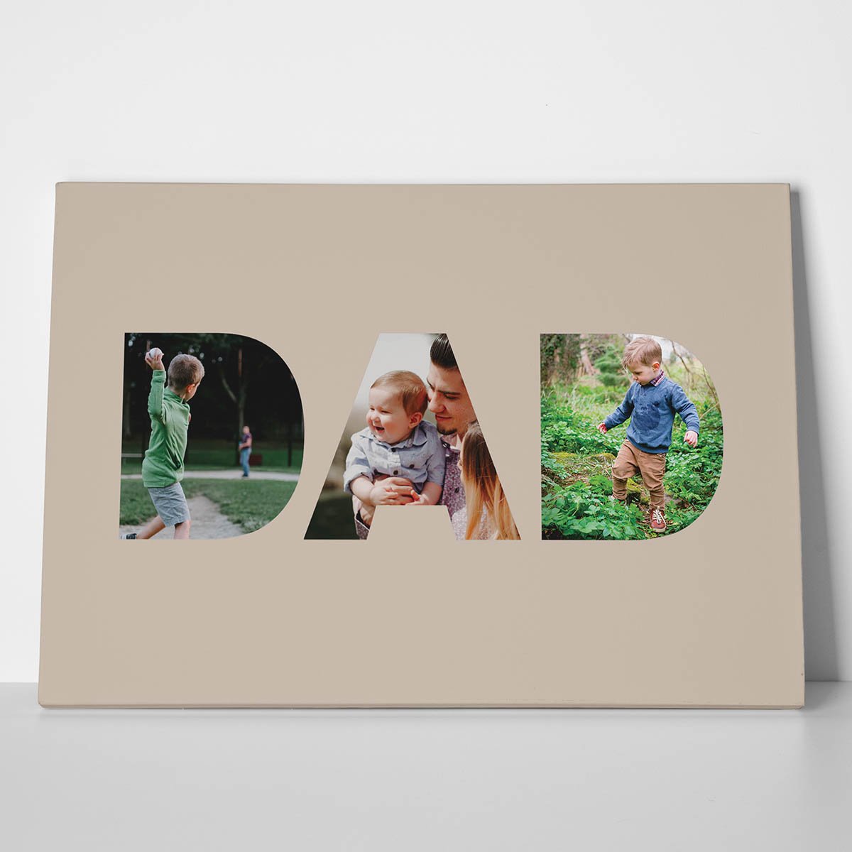 DAD Photo Canvas Print