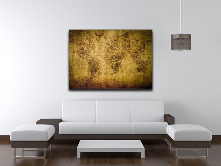old map Canvas Print or Poster - Canvas Art Rocks - 4