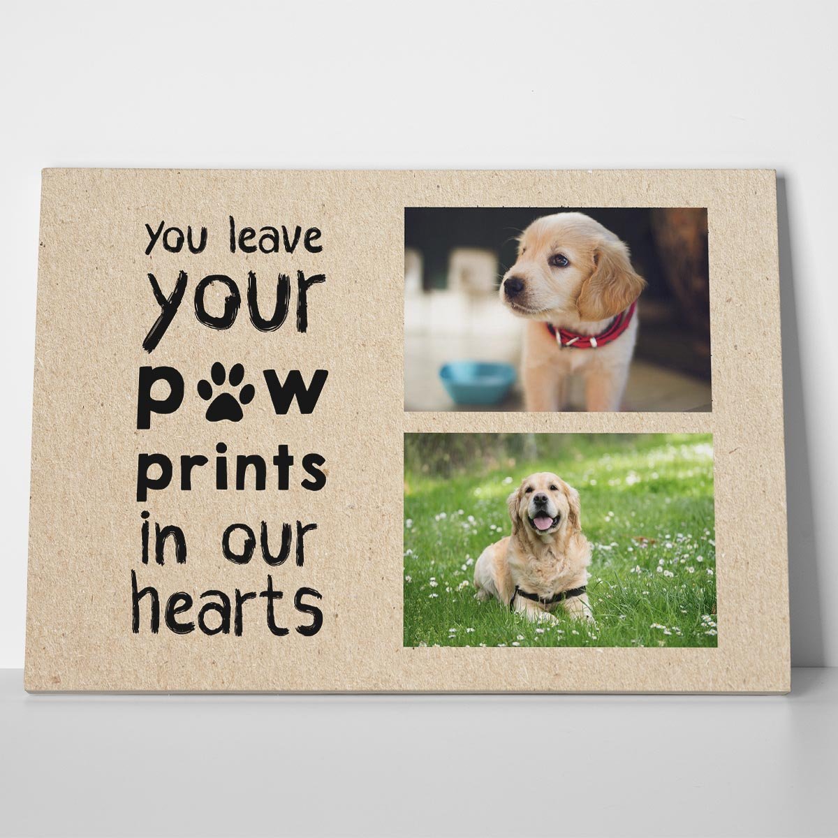 Your Paw Prints Canvas Print