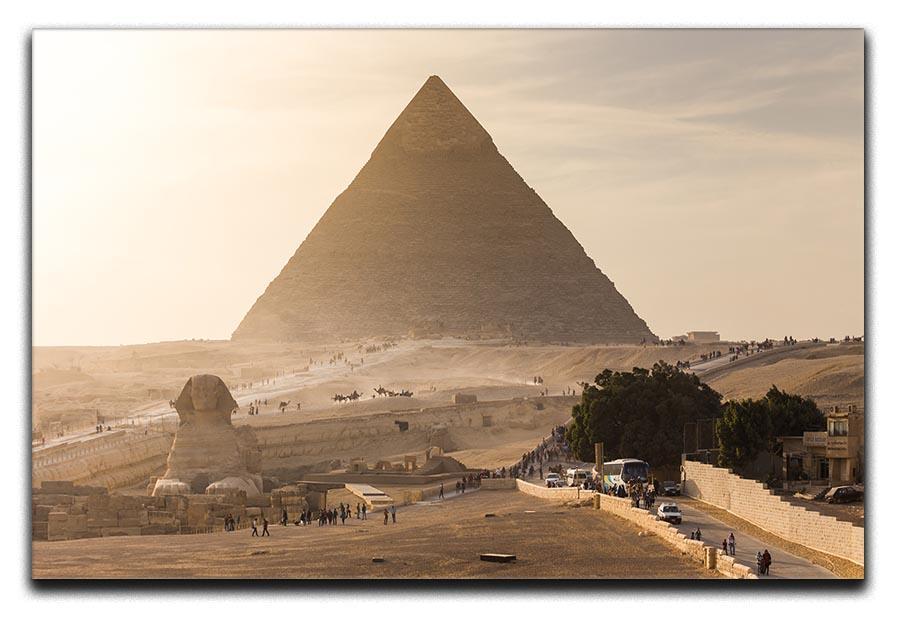 pyramid of Giza in Egypt Canvas Print or Poster  - Canvas Art Rocks - 1