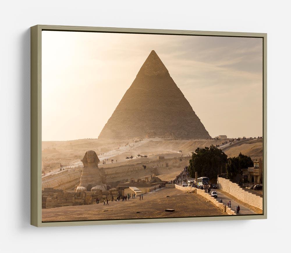 pyramid of Giza in Egypt HD Metal Print