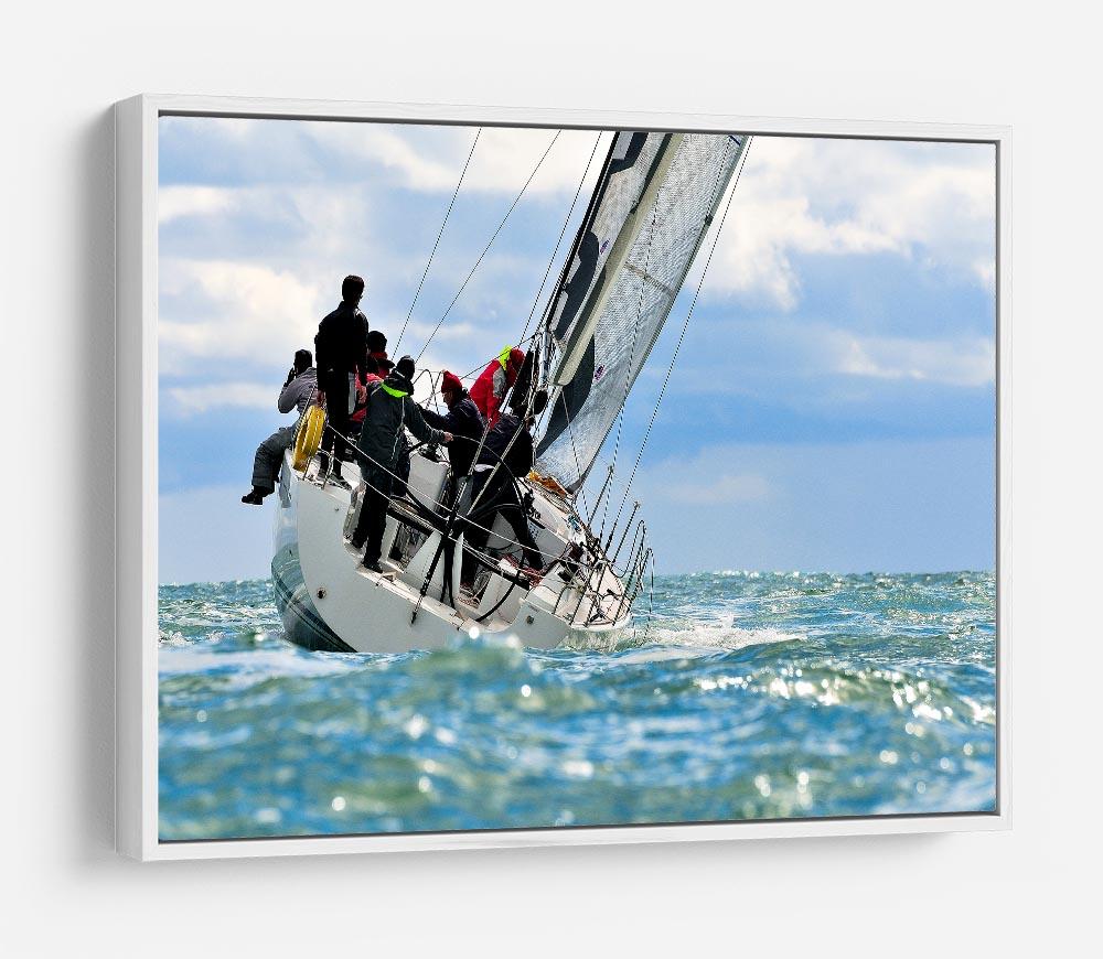 sailing crew HD Metal Print