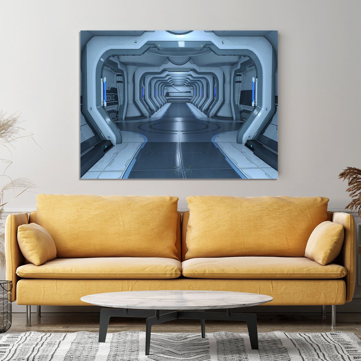 space station Canvas Print or Poster