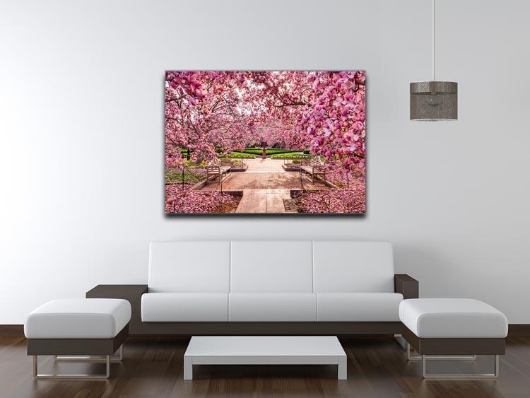 spring foliage near the National Mall Canvas Print or Poster - Canvas Art Rocks - 4