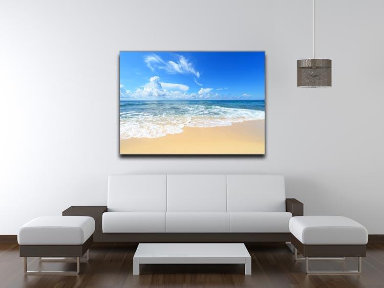 summer sky of Okinawa Canvas Print or Poster - Canvas Art Rocks - 4