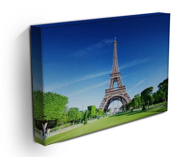 sunny morning and Eiffel Tower Canvas Print or Poster - Canvas Art Rocks - 3