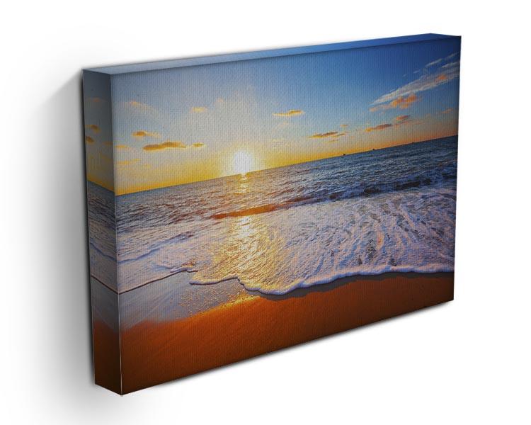 sunset and sea Canvas Print or Poster - Canvas Art Rocks - 3