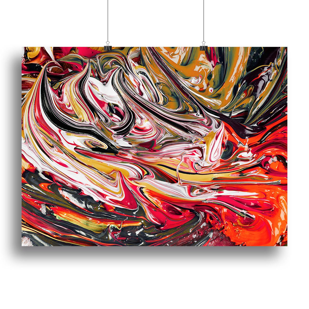swirl - new Canvas Print or Poster
