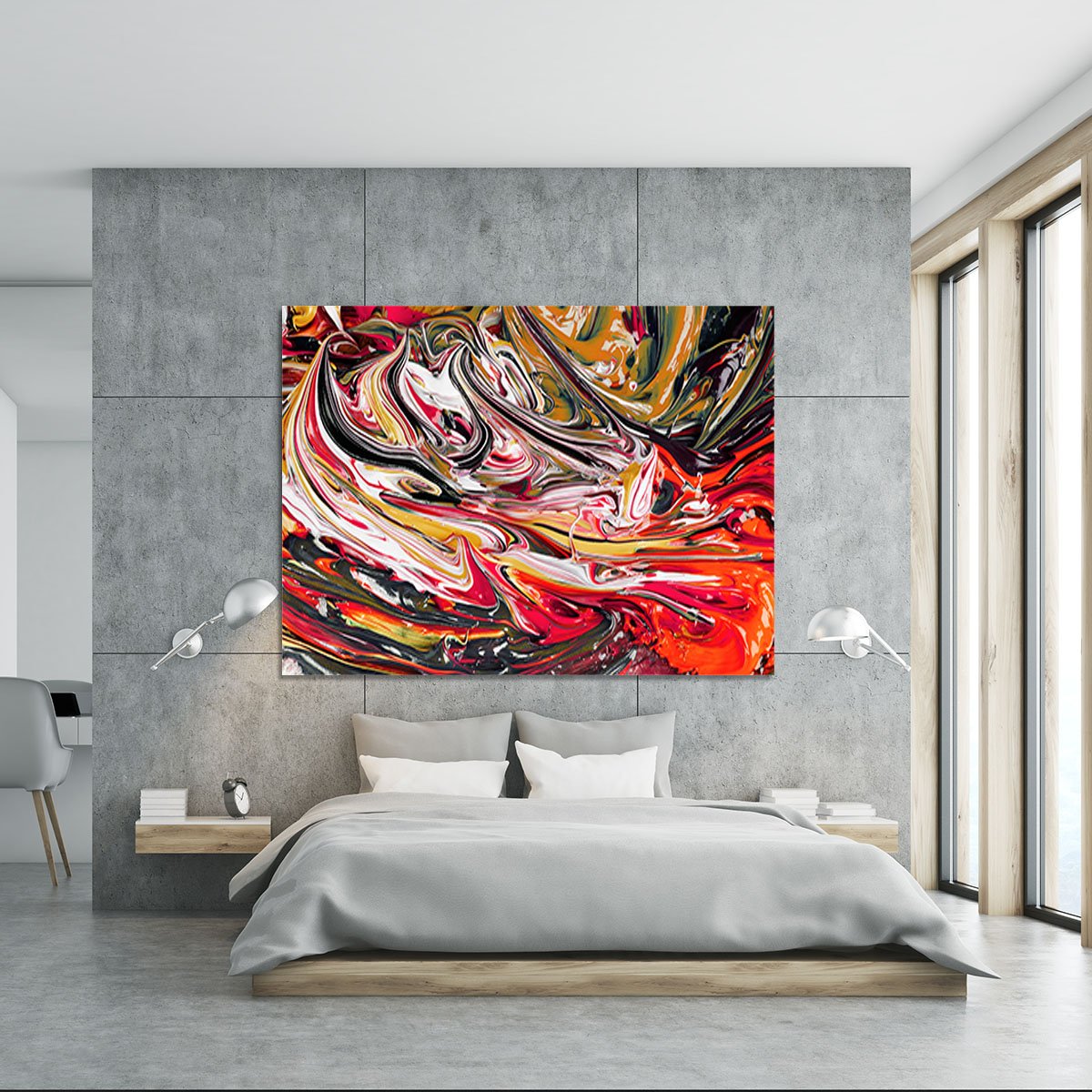 swirl - new Canvas Print or Poster