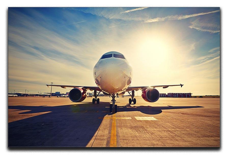 take off at the sunrise Canvas Print or Poster  - Canvas Art Rocks - 1