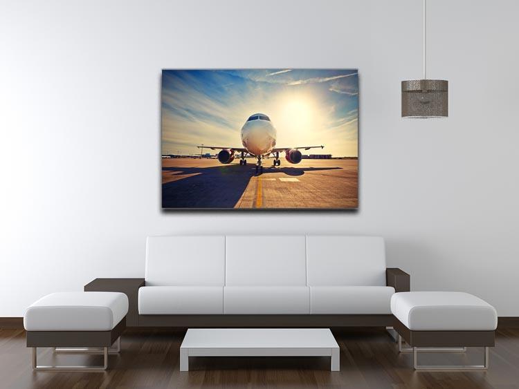 take off at the sunrise Canvas Print or Poster - Canvas Art Rocks - 4