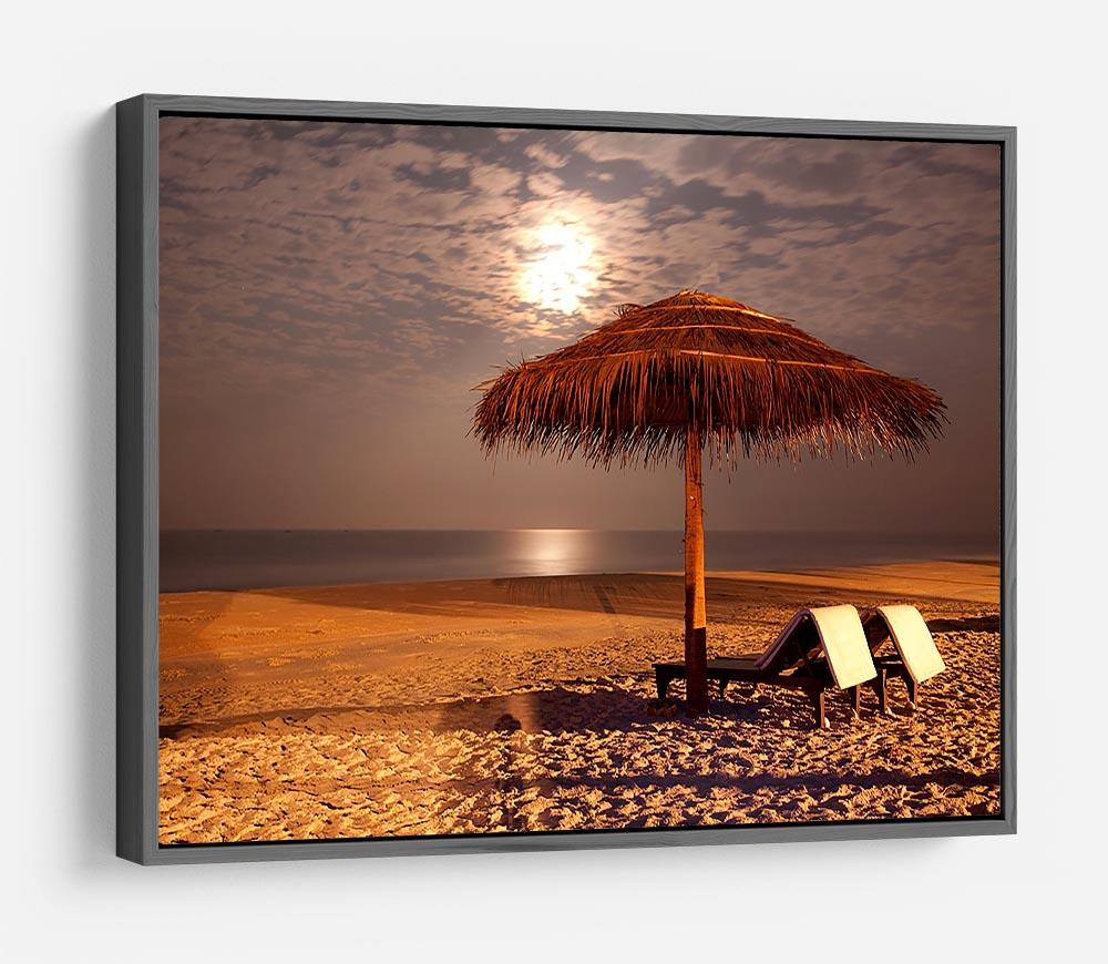 the sunset beach landscape HD Metal Print - Canvas Art Rocks - 9
