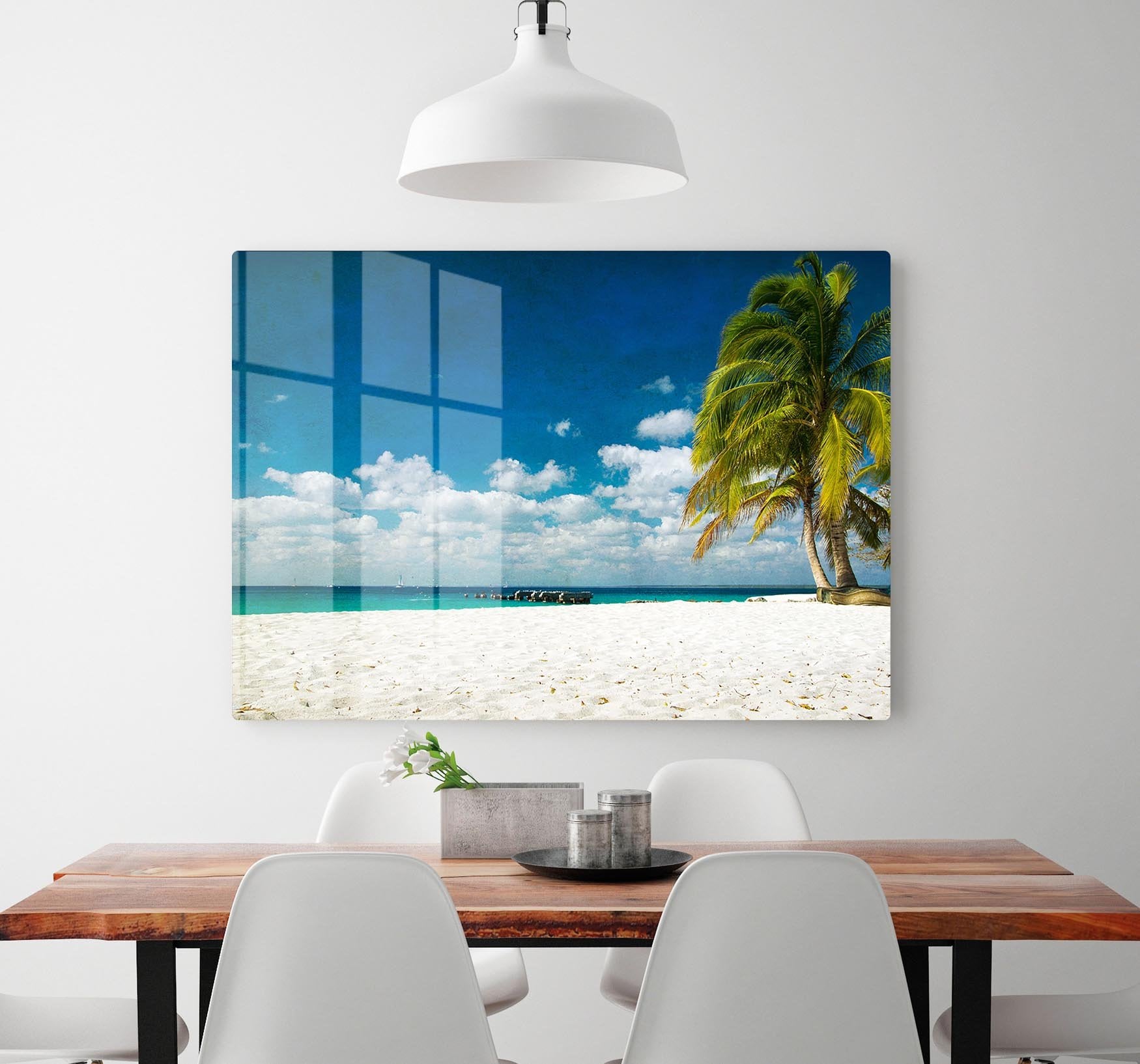 tropical beach HD Metal Print - Canvas Art Rocks - 2
